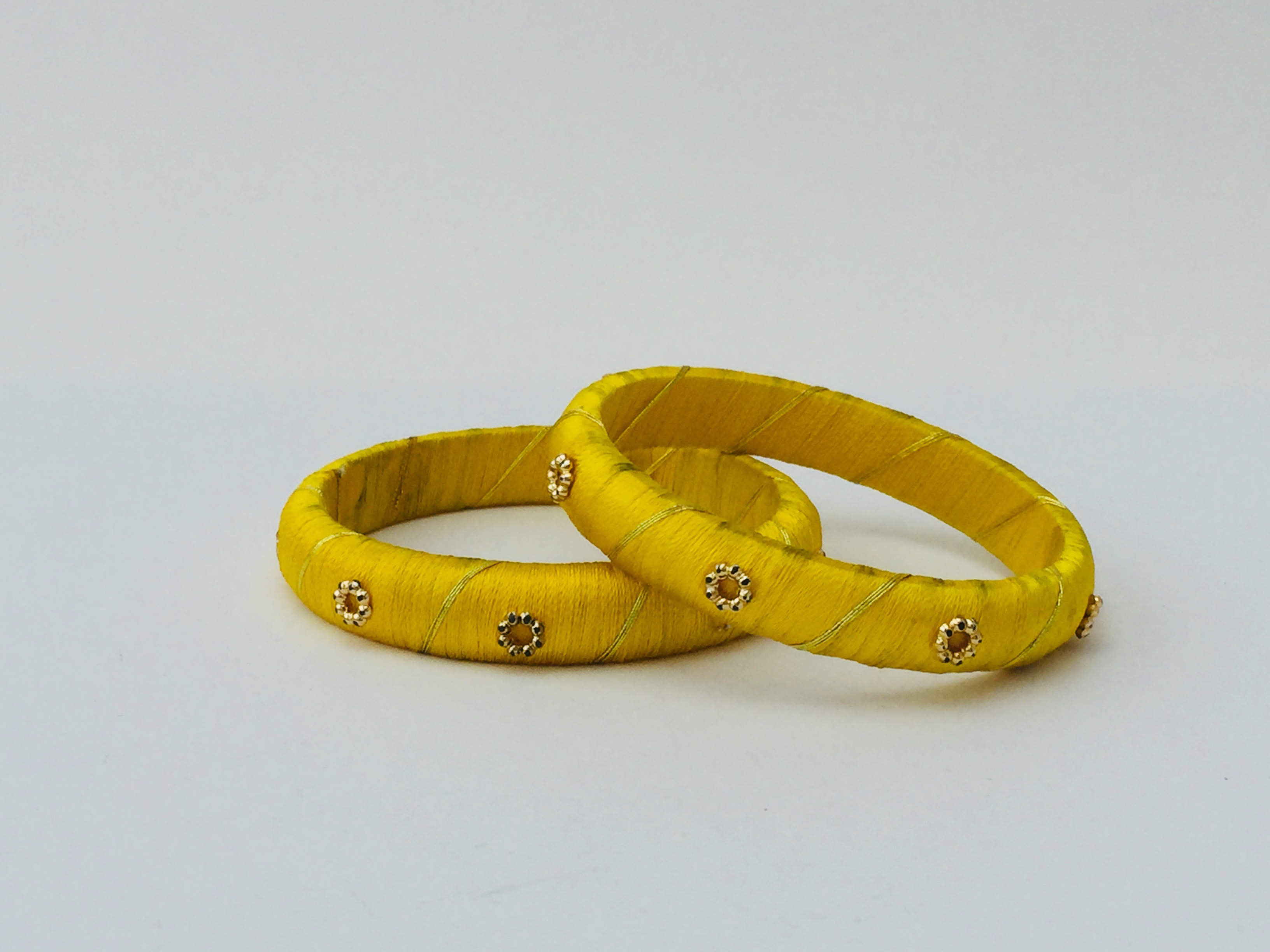 bright yellow bracelet