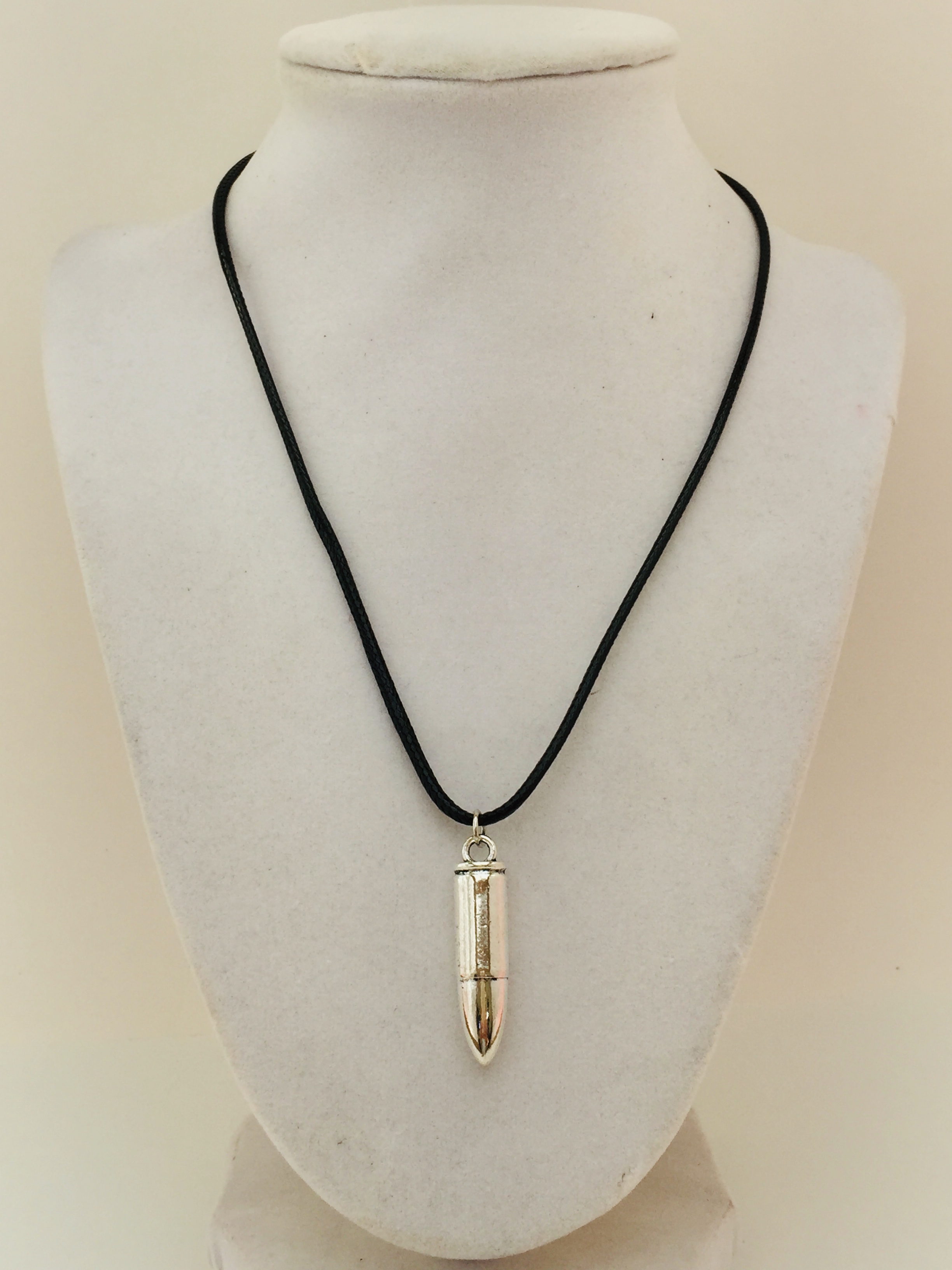 Silver Bullet Necklace - Jewelberry Shack